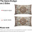 Μαξιλαροθήκες Boho 12x20", Vintage οσφυϊκές θήκες, σετ 2 τεμαχίων, σε καφέ/μπλε/καφέ χρώμα 4