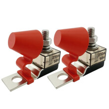 MRBF Terminal Fuses Block Kit - 58V  Max/ IP66 Waterdichte Zekering voor Boten, Marine, Campers, Zonne- Systemen 2 Stuks 250A