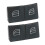 4X Window  Button Covers for   W204 W212 C E Glk Class, Front Left+Right 1
