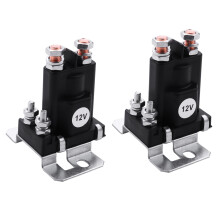 2X Dual Battery Isolator Relay Start /Off 4 Pin 500A 12V For Car Power