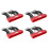 4X Faisceau D'Ecu de Conversion OBD, pour Câblage de Conversion de Cavalier D'Ecu de Faisceau de    OBD2A à OBD1 1