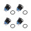 4X Horn  Horn Button Push Button  for Car 16mm 12V 1