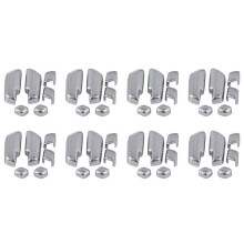 48Pcs Chrome Car Door Adjust Buttons for - E Class W204 W205 W212 W218 X204 X166 C E GLK GL ML