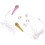 2 unidades de mini microfone vocal portátil compatível com celular 4