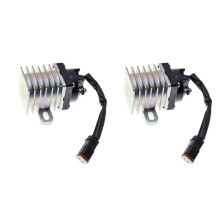 2X Magnet Relais Schalter ASSY MAGNETIC für Bagger Lader Traktor Muldenkipper Lastwagen Motor 241-8368 2418368