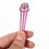 2 unidades de mini microfone vocal portátil compatível com celular 6