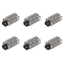 6X Aluminum Motorcycle Voltage Regulator Rectifier for TT250 TT225 SRX600 TDM850 TW200 FZR400 FZR600