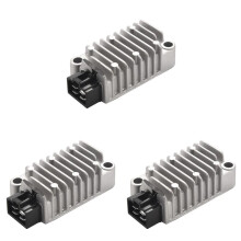 3X Aluminum Motorcycle Voltage Regulator Rectifier for TT250 TT225 SRX600 TDM850 TW200 FZR400 FZR600