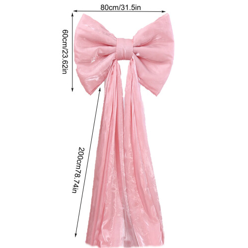 Stor Valentinsdagssløyfedekorasjon nylon spandex 1 stk 2