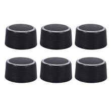 6Pcs Rear Radio Audio Volume Control Knob Dial Tuner for 07-13 Chevy Tahoe Silverado Acadia Sierra