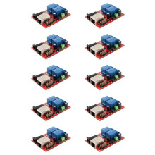 10X LAN Ethernet 2-Way Relay Board Delay TCP/UDP Controller Module WEB Server