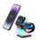 Stazione di ricarica wireless 4 in 1 da 15 W per Android, iPhone, Apple, Samsung e iPad 2