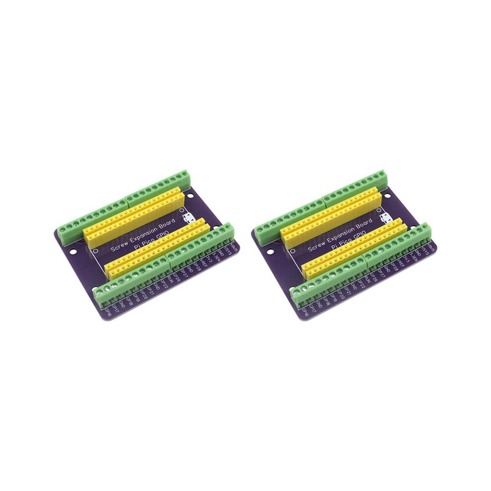 2X For Raspberry Pi Gpio Expansion Board Picow Terminal Gpio Interface Module Onboard Male And Female Pins(Welded) 4712225318995