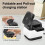 Stazione di ricarica wireless 4 in 1 da 15 W per Android, iPhone, Apple, Samsung e iPad 6