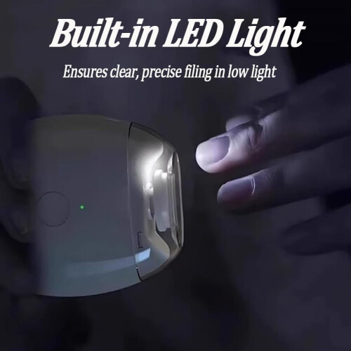 2026Αυτόματος Τρίφτης Νυχιών Universal με LED, 3 ταχυτήτων, Αθόρυβος, Επαναφορτιζόμενος – 2