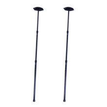 2X Haste de Suporte de Capa de Golfe Bolsa de Viagem de Golfe Haste de Suporte Anti-Impacto Capa de Suporte e Taco de Golfe Preto