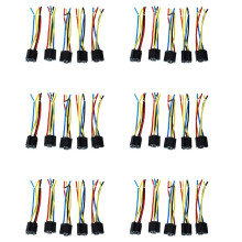 30 Pcs 5 Broches Fils Cable Relais Douille Harnais Connecteur 12V pour Voiture Auto