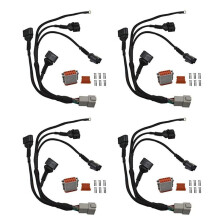 4X Bobina de IgniçãO 1.8T Tear de FiaçãO para 1997-2006 TT A4 Quattro Beetle 1.8L Turboalimentado