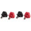 4 Pcs 200A All-Copper Lithium Battery Post High-Current Copper Terminal Battery Connector  Storage Terminal(B) 1