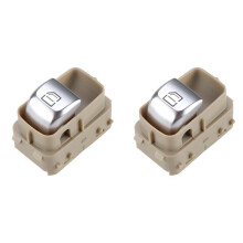 2X Car Right Passenger Door Window for - W205 S205 X253 C253 Clase C AMG 2059051513 (Beige)