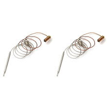 2X Gasthermostat Ventilzubehör Temperatursensor Sonde 710 Thermostat Temperatursensor Stab