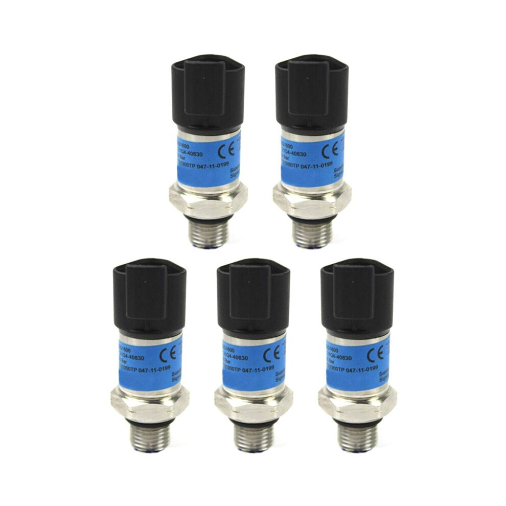 5X Excavator Pressure Sensor 50Bar 31Q4-40830 For Excavator R210-3 R210-5 R210-7 R210-9 6032598271498