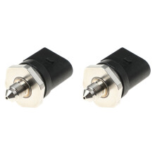2X Auto--Kraftstoffverteilerrohr-Drucksensor für E82 E84 E90 E91 E93 F10 F11 F20 F21 F26 13537620946 13537584404 0261545072