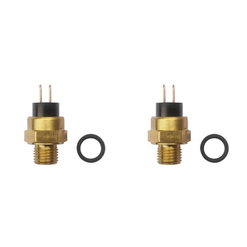 2X Motorcycle Radiator Fan Temperature  Water Temperature Sensor M14x1.5