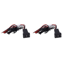 2X Car Interior and Exterior Temperature Display Dual Temperature Sensor for Camry Yaris RAV4 33X22.5Mm