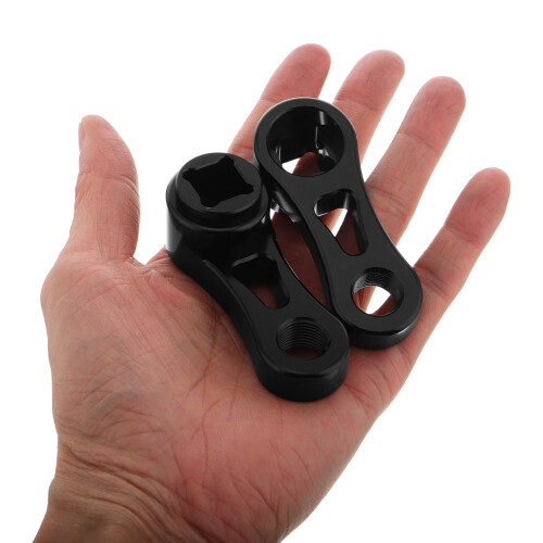 HEMOTON Motorcykel Pedal Modifikation 7,50X2,80X2,50CM Sort 2