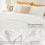 Queen Comforter Set White Faux Fur 2 Pillowcases 2