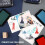RAGUPEL stempelinktkussen vintage blauw 2 stuks 4