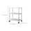 3-Tier Rolling Storage Cart with Adjustable Shelves, Mobile Organizer for Kitchen/Bathroom/Pantry, Durable Plastic – Compatible with Home Use 3