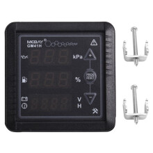 MEBAY GM41H Engine Multifunctional Digital Display Meter PEMP Fuel Level/Battery/Voltage/Hour Meter