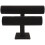 Black Velvet Bracelet Display Stand 2-Tier 3
