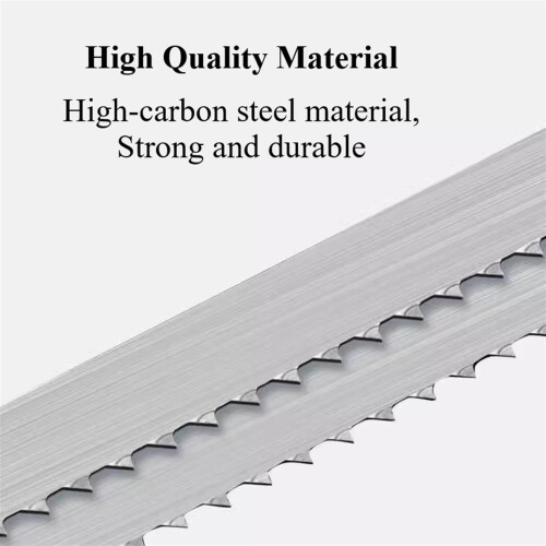 Λεπίδα πριονοκορδέλας 2000x16x0,5mm 79"x0,63"x0,02" 4TPI Λεπίδες πριονοκορδέλας τροφίμων για 2