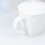 White Bone China Mug 550ml – Ergonomic Handle 2