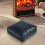 Faux Leather Moroccan Pouf Cover for Footstool 1 Piece 5