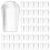 100pcs Thread End Caps Hook Hanger Tip Covers Thread Protector Caps Plastic End Caps 6