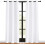 Blackout Curtain Panels 34" x 60", Silver Grommet, 2 Pack 2