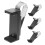 Clip per visiera parasole per auto, in plastica nera, 4 pezzi 6