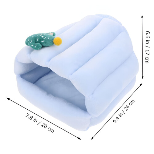 ACDANC Small Animal Fleece Hideout Bed 1 Pack 1
