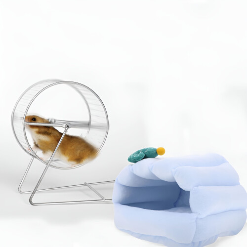 ACDANC Small Animal Fleece Hideout Bed 1 Pack 2