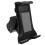 Suporte para celular em borracha ABS cinza para bicicleta, esteira e carrinho de bebê. Compacto e resistente. 4