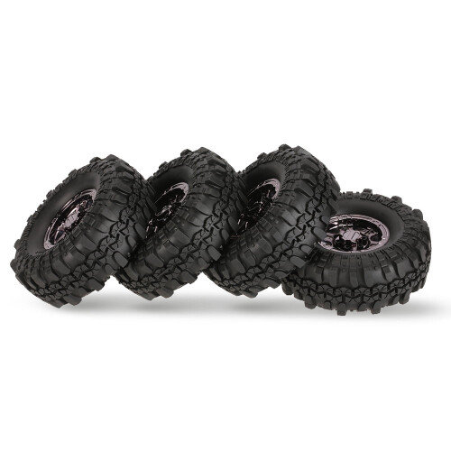 Ελαστικά και ζάντες Beadlock Crawler 1,9" (110 mm) για αυτοκίνητα 1/10RC – Συμβατά με D90, SCX10, TF2 1