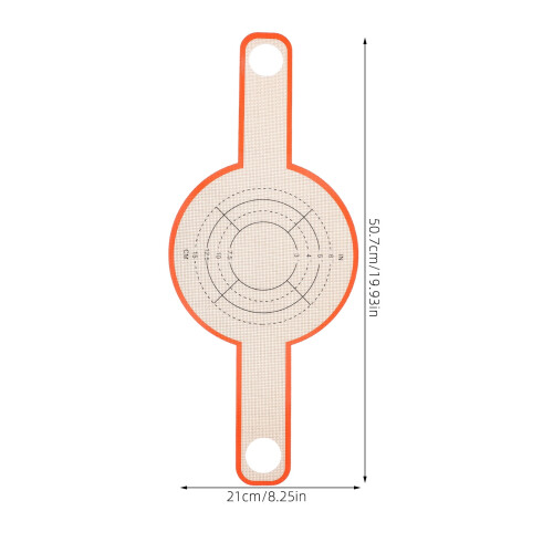 1Pack Orange Bread Sling Baking Mat for Baking Mats and Accessories 1