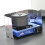 Aluminium Camping Windshield Foldable 24 x 8.5 cm 3