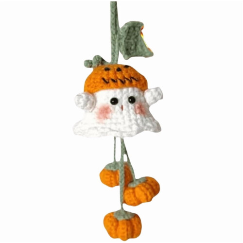 Σετ κροσέ Kumdkd για το Halloween - Σετ χειροτεχνίας DIY με μάγισσα και φάντασμα, 1