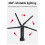 2Pack Rechargeable LED Work Lights with Magnetic Base, 360 Rotation,Versatile Lighting for Repairs, Outdoors Work 10
