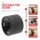 Black High-Rebound Polyurethane Skateboard Wheel 52mm 8